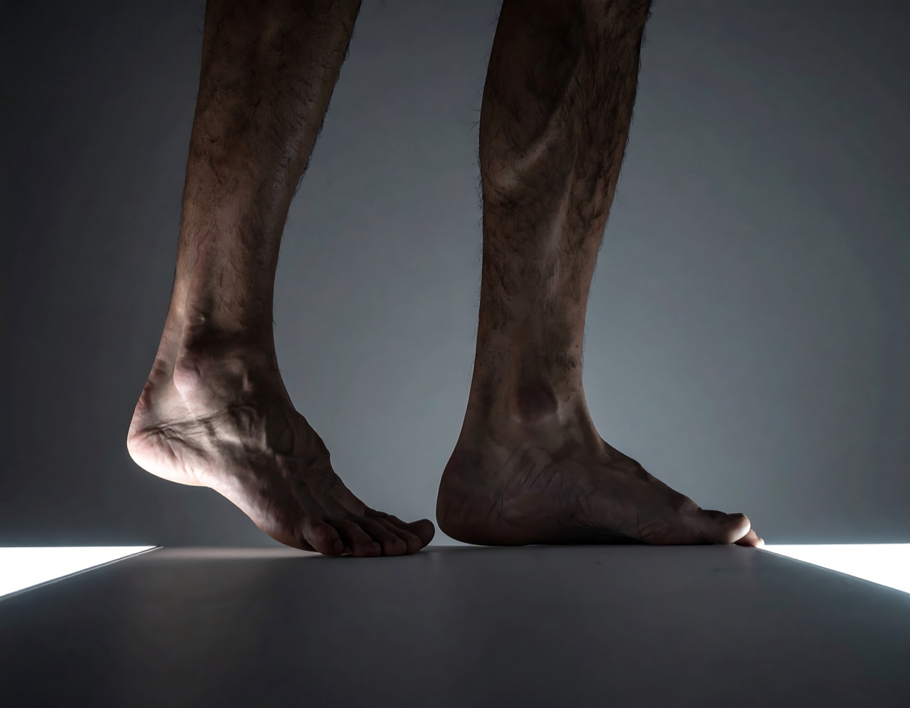 Feet during low-impact exercise for neuropathy management